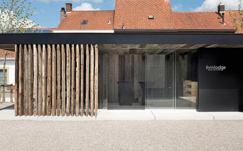 external reclaimed timber cladding